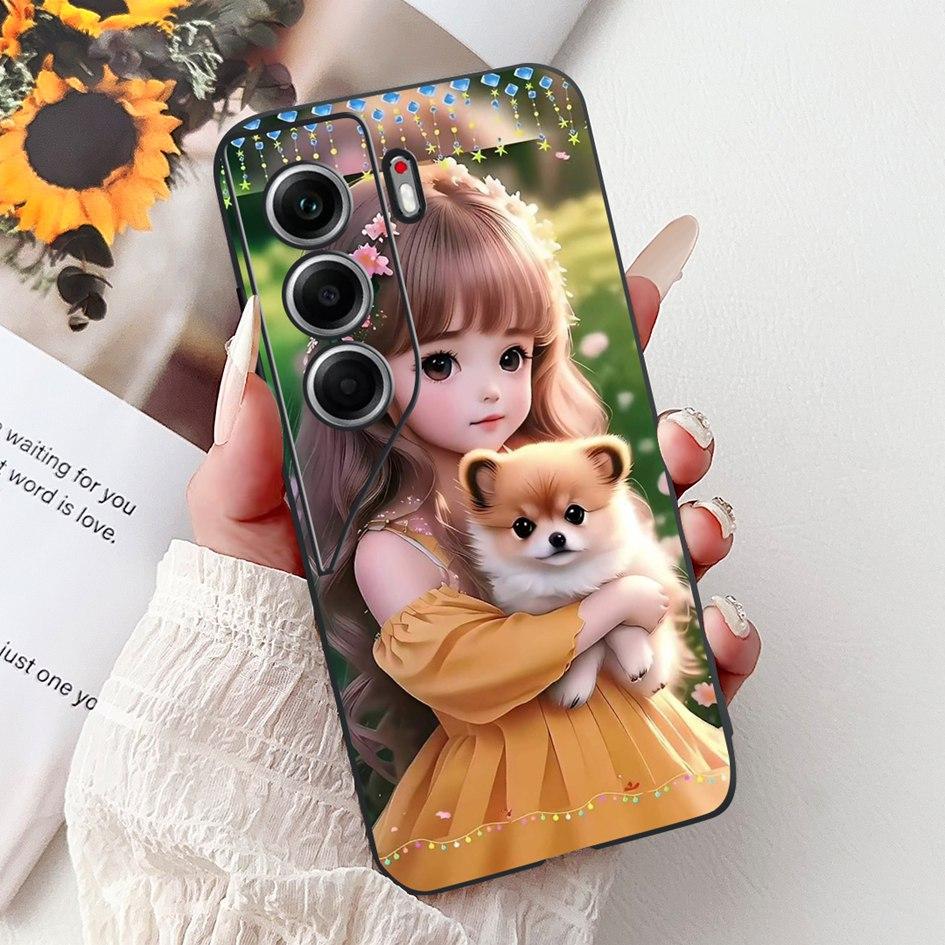 For Tecno Camon 40 2025 Case New Popular Pattern Butterfly Flower Soft Silicone Phone Cover For Tecno Camon40 Pro CM6 CM5 Bumper
