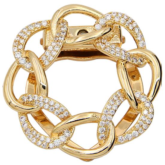 

Brooch Pin Flower Twist Shape Sparkling Rhinestones Imitation Pearls Decor Scarf Buckle Sweaters Collars Hats Bags Coats Scarves Accessory A