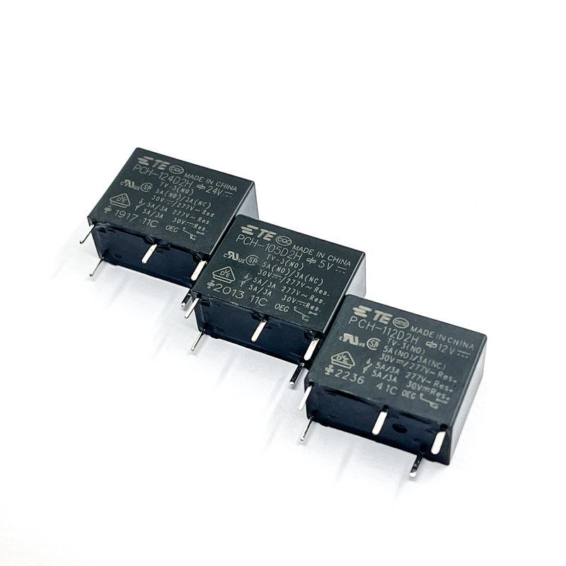 

Реле Tyco Серія PCH SPDT 5A 5-контактне (Моделі: 105D2H, 112D2H, 124D2H) Model 105