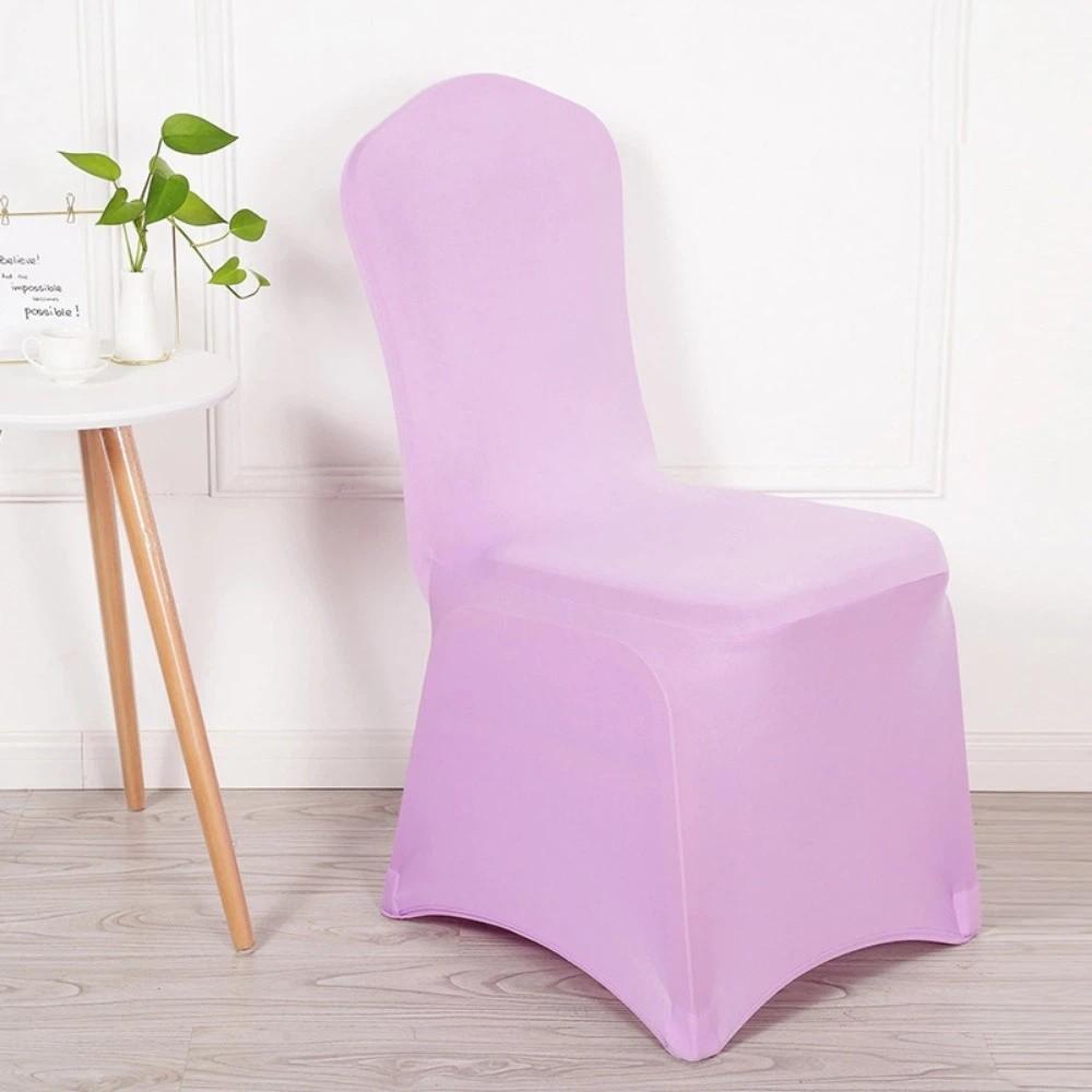 Elastic Wedding Chair Covers Spandex Seat Cover Stretch Slipcover  Dining Party Celebration