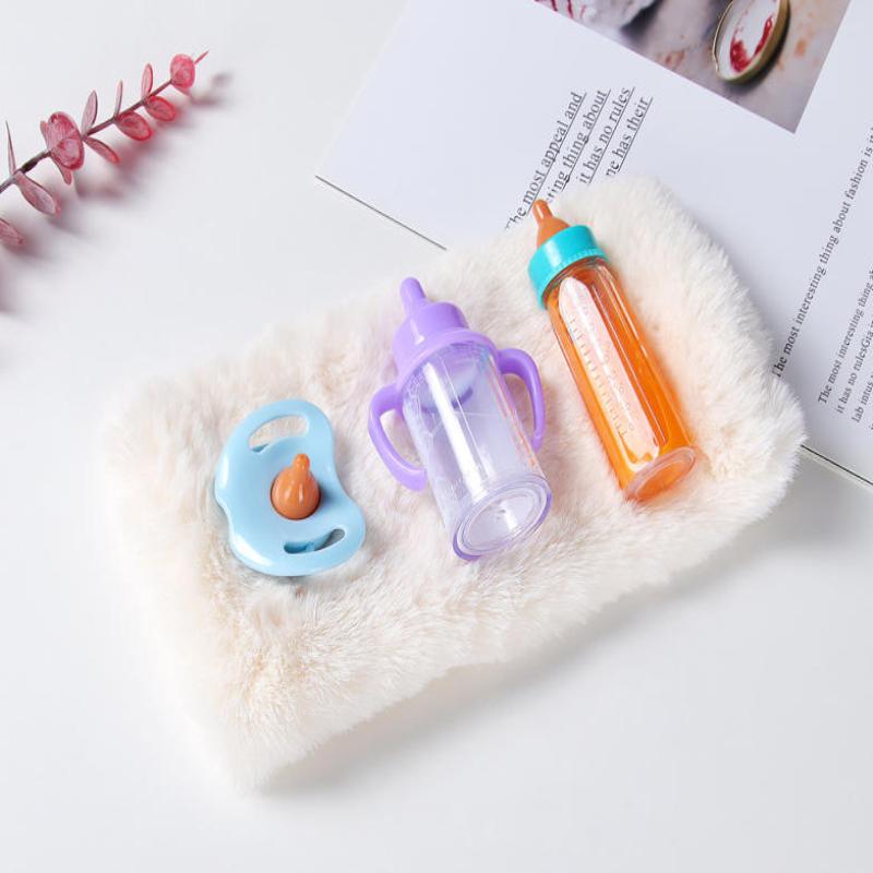 1 Set Lifelike Newborn Pig Doll 12.2Cm Silicone Piglet Soft Cute Mini Realistic Animals With Accessories Decompression Toy