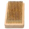 Snowboard Wax Brush Wood Handle Ski Waxing Brush Snowboard Maintenance Tool Cleaning Brush Skiing Snowboard Accessories