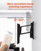 Motorized TV Wall Mount, 32-65 in Electric Fireplace TV Wall Mount Black