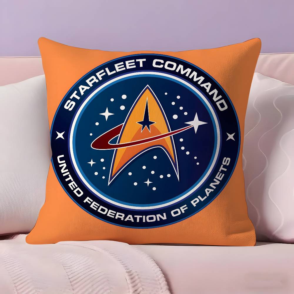 Science Fiction Movie S-Star Trek Pillow Case Ultra Soft Skin Friendly Fabric Cloud Like Comfort & Concealed Zipper