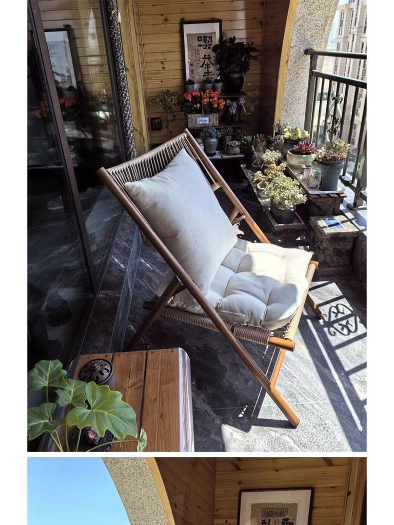 A1R Meiqi Outdoor Patio Rattan Balcony Furniture: Folding Table, Lounge, Sofa Chairs for Garden, Porch, or Courtyard.