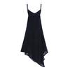 Women Sexy Low Cut Irregular Loose leisure Dress Elegant Party Prom Dresses