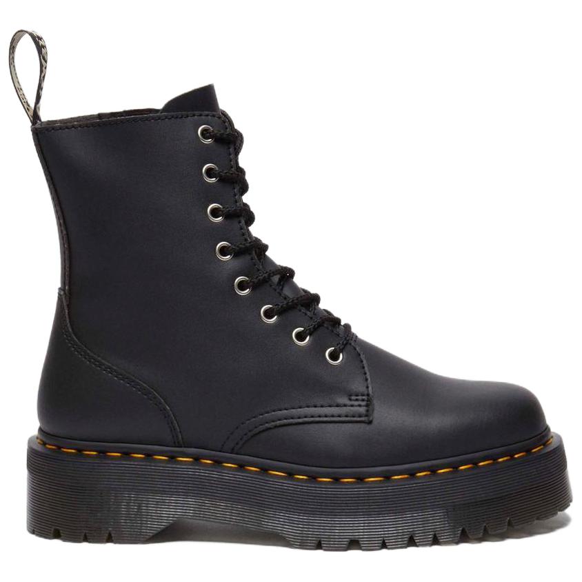 Dr. Martens Leather Comfortable Short Boots Men Boots Black 32063001
