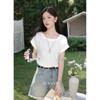 Lu Xiangnan Women's Loose White T-Shirt