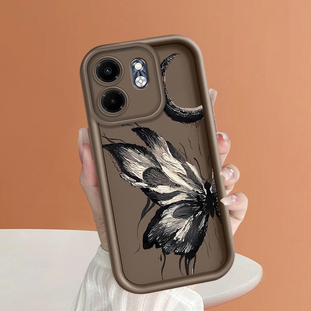 Weiche Silikon Handyhülle Vollabdeckung Kamera Stoßfeste Schutzhülle für Huawei Honor Infinix Tecno iPhone Motorola Google