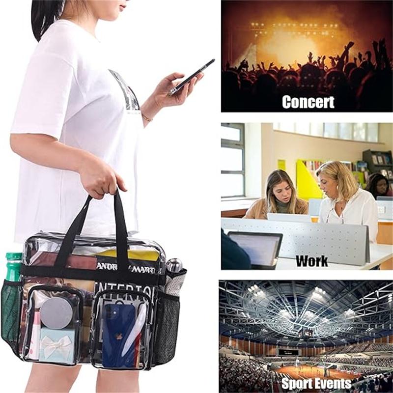 Men's Women's Cosmetic Bag Transparent Waterproof Large-Capacity Lipstick Toiletries Skin Care Products Organizer Makeup Bag