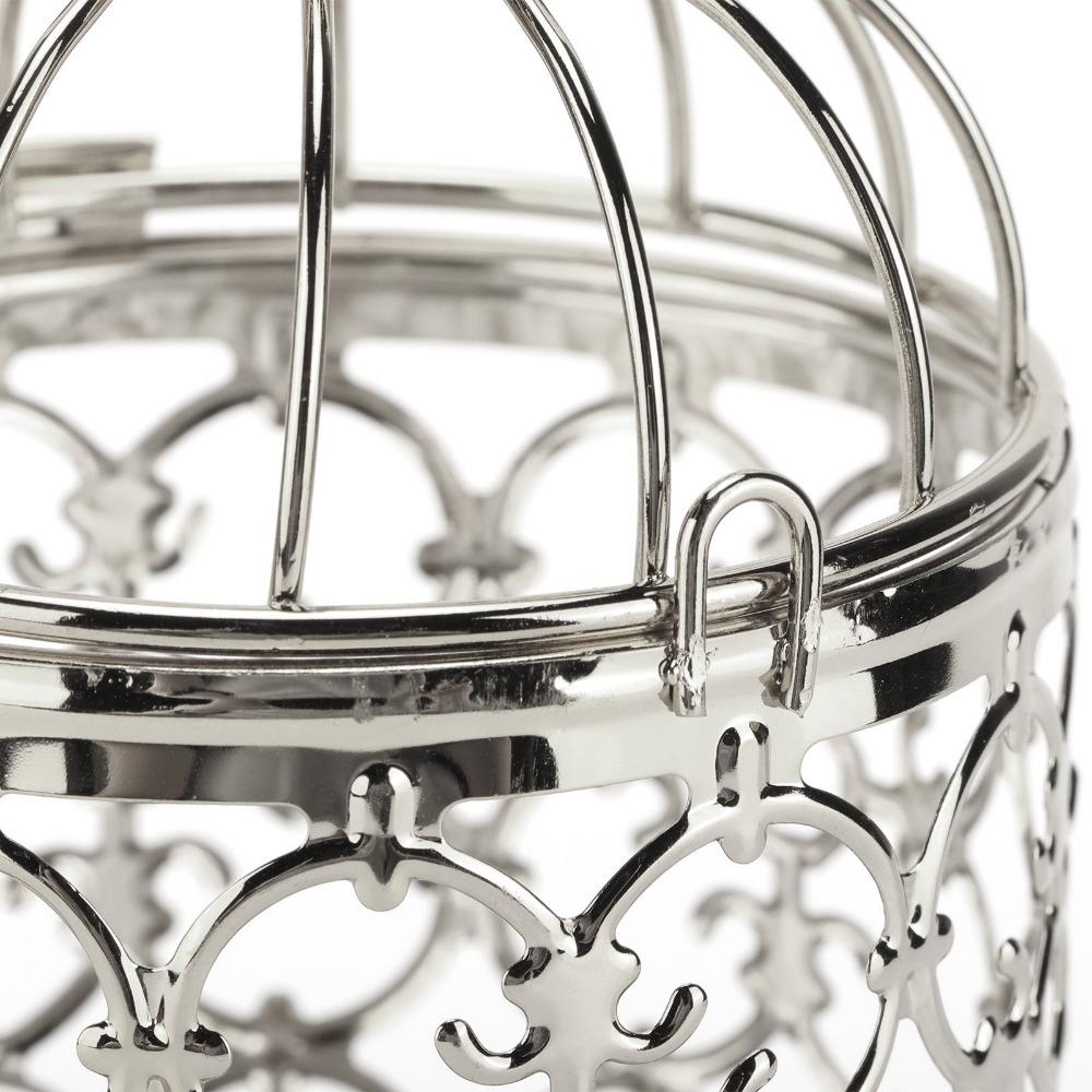 Hollow Out Birdcage Candle Holder Iron Birdcage Candlestick Decorations Home Decoration