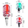 Tool Screwdriver Interchangeable Short Handle 6Pcs
