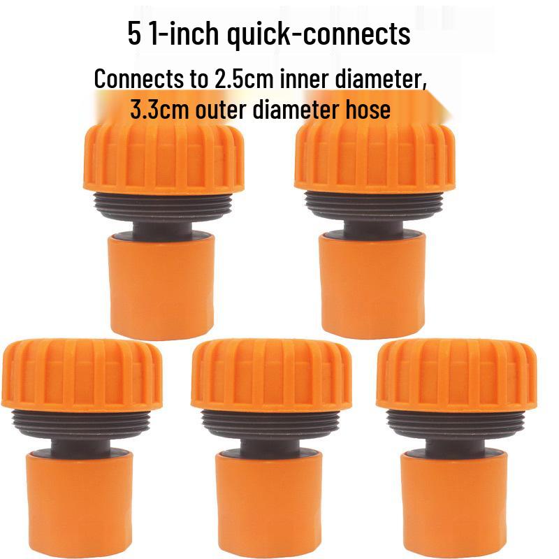 3-Way Washing Machine Faucet Diverter Valve with Switch - 1-Inch Pipe Tee