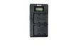 INCA Smart USB Twin Charger for Sony with Sony NP-FZ100 (Compatible 9, 7R IV, 7 IV, 7 III, 6600, Etc.) (INCD-SD015)