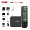 HiBREW Bärbar Espressomaskin för Bil & Hem Camping Kaffebryggare Passar Nespresso Dolce Kapsel Pulver H4C