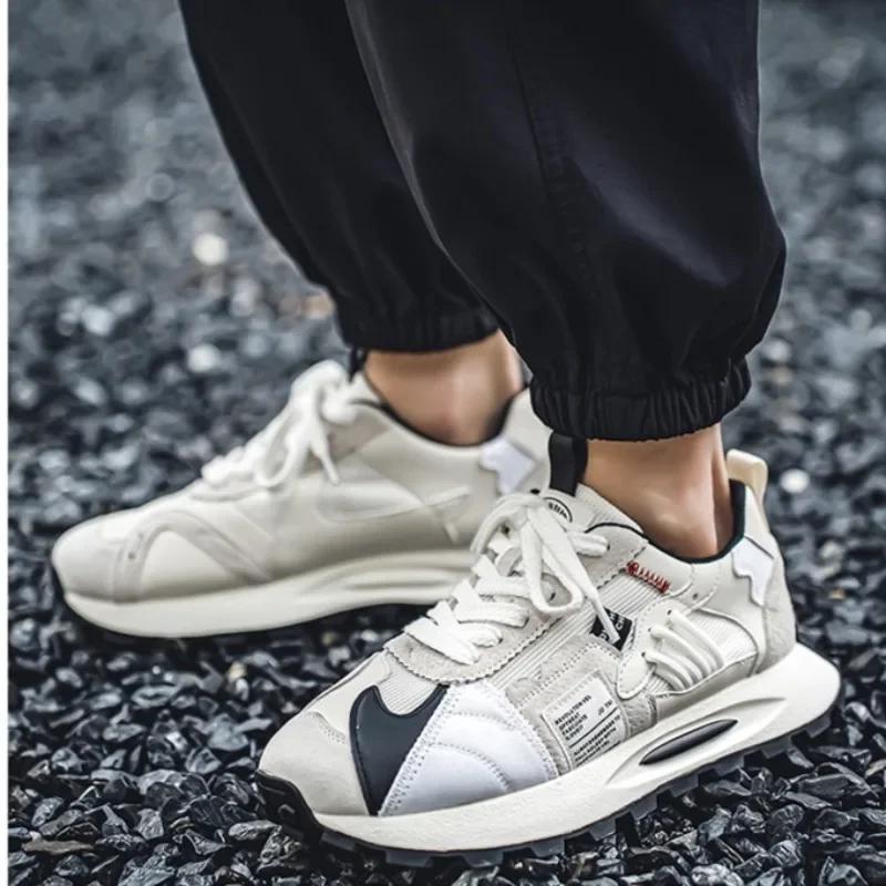 Men's Chunky Sneakers Fashion Designer Casual Shoe Platform Trainers Jogging Sports Shoes for Men Tennis Shoes  Hombre