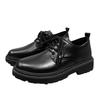 Business Small Leather Shoes Men's Casual Shoes British Style Tooling Shoes New Versatile Lace-up Wedding Business Men's Shoes