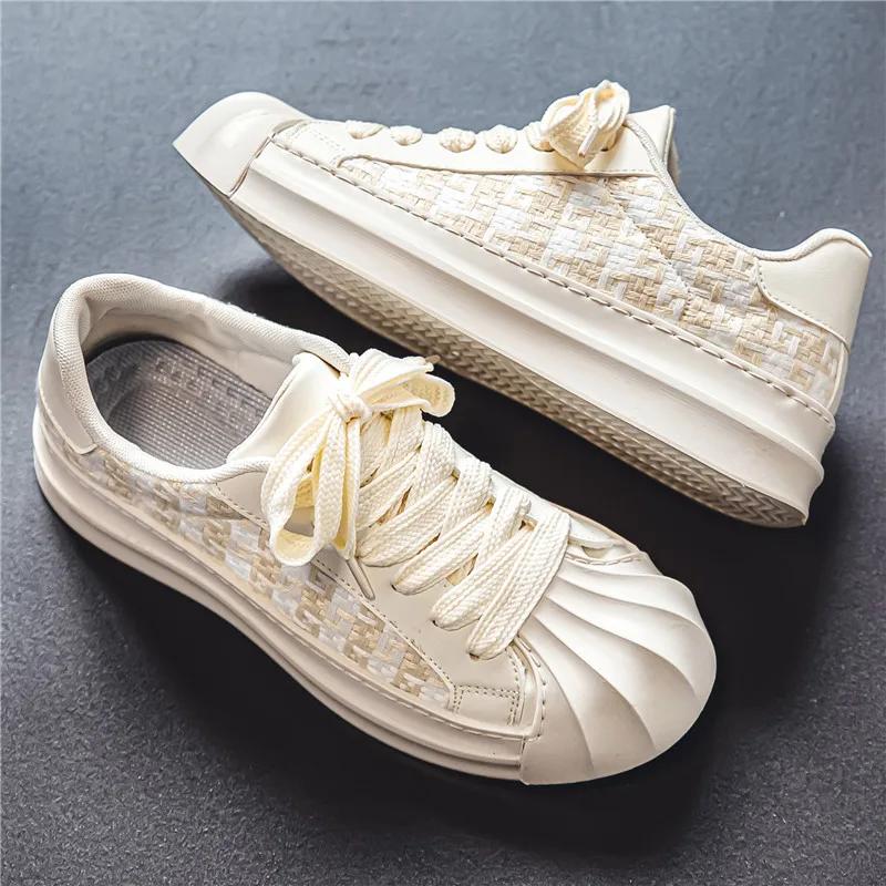 

Мужская повседневная спортивная обувь, дышащая парусиновая обувь, модные кроссовки на шнуровке, новинка 2024 года, повседневная спортивная обувь для ходьбы, размер 39-44 39