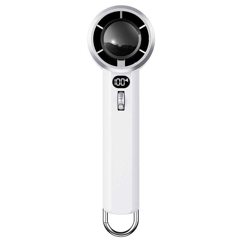 Portable High-Speed Mini Handheld Fan with Semiconductor Cooling