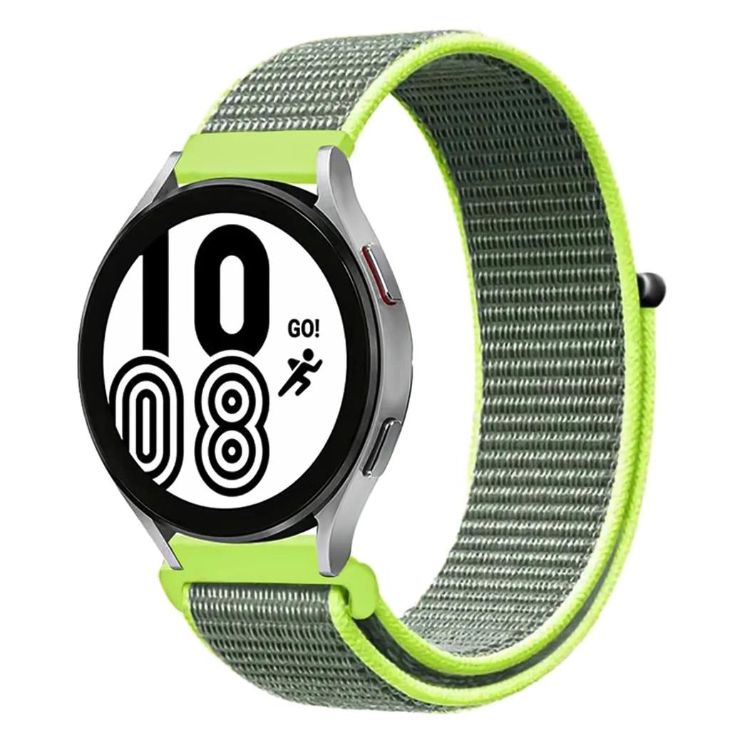 20mm 22mm Nylon-Schlaufenband Für Garmin Forerunner 265 965 255 255M 245 645 158/Venu 2Plus/Vivoactive 4 3/Venu SQ 2 Armband