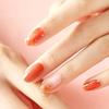Glam Shell&Glitter Nail Stickers 24pcs | Self-Adhesive Strips, Bold Chic Mix, Quick 5-Min Manicure