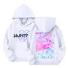 Women's Hooded Gradient Printed Long Sleeved Sweatshirt Loose Women's Sweatshirt  Sweatshirt