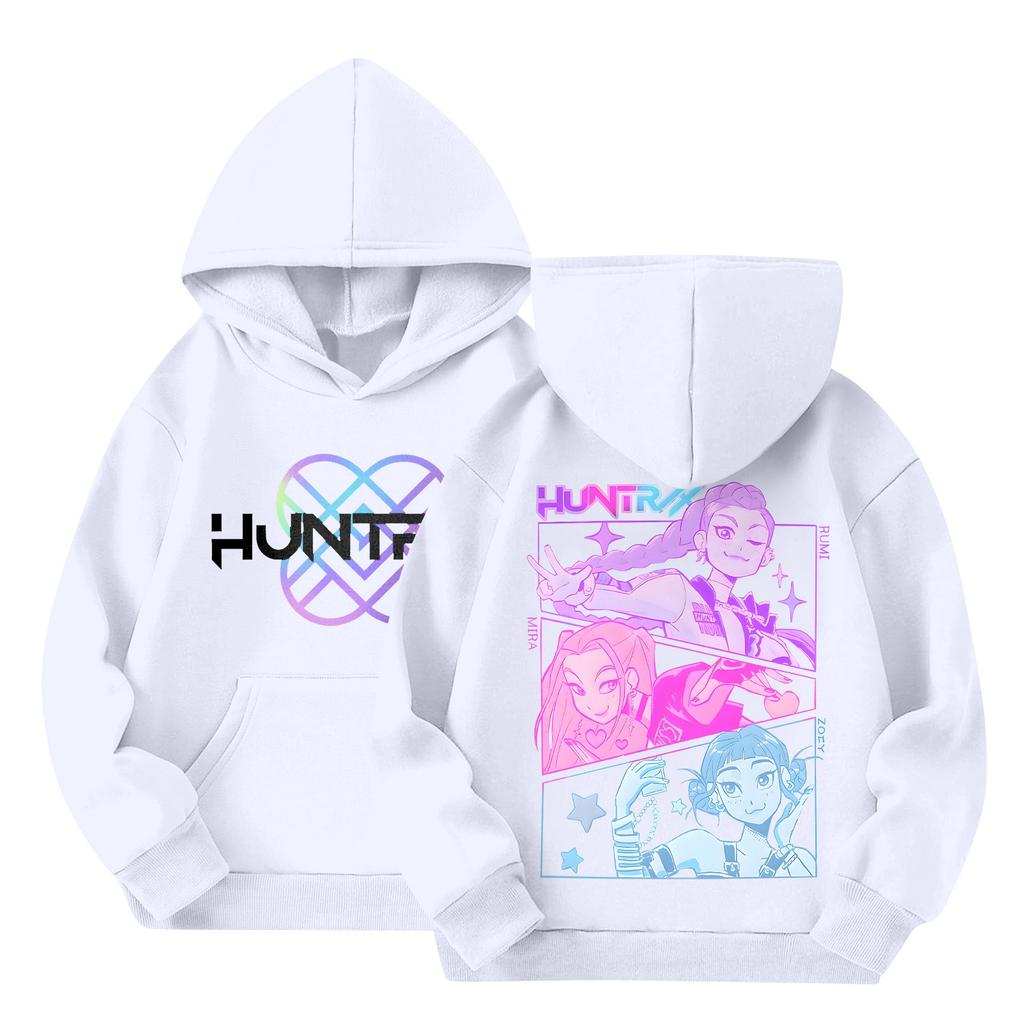 Women's Hooded Gradient Printed Long Sleeved Sweatshirt Loose Women's Sweatshirt  Sweatshirt