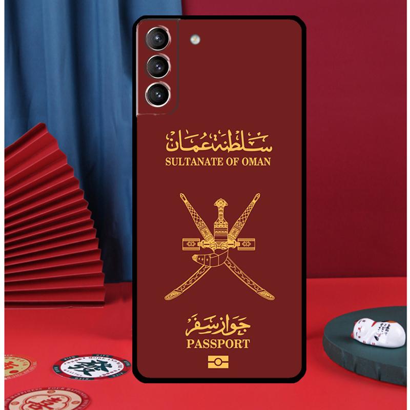 

Omani Emblem Oman Flag passport Cover For Samsung Galaxy S21 FE S20 FE S22 S23 Ultra Note 20 Note 10 Plus S9 S10 Plus Case Galaxy S10 5G