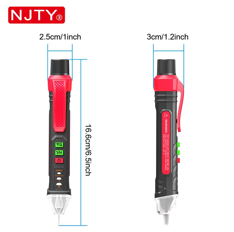 Non-Contact Voltage Tester Pen | Inductive Voltage & Breakpoint Detection | Electrician Tool for Household Use