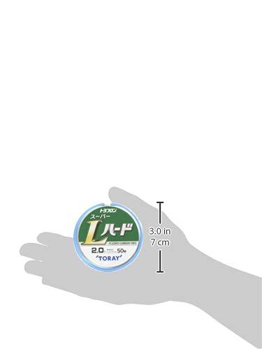 TORAY Line Toyoflon Super L Hard No. 3.5 50m Transparent