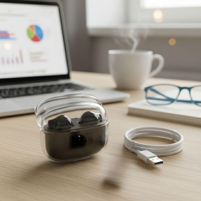 Mini In-Ear Headphones - SHOP-STORY - TOUCHEAR - Bluetooth 5.0 - Touch Control - Built-in Microphone