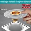 5-10cm Caliber Brass Floor Drain Core Fast Drainage Odor Insect Proof Drain Sink Strainer Shower Backflow Preventer Filter Plug