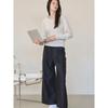 Huit Fake Leather Wide Fit Pants Htwpn5k02t