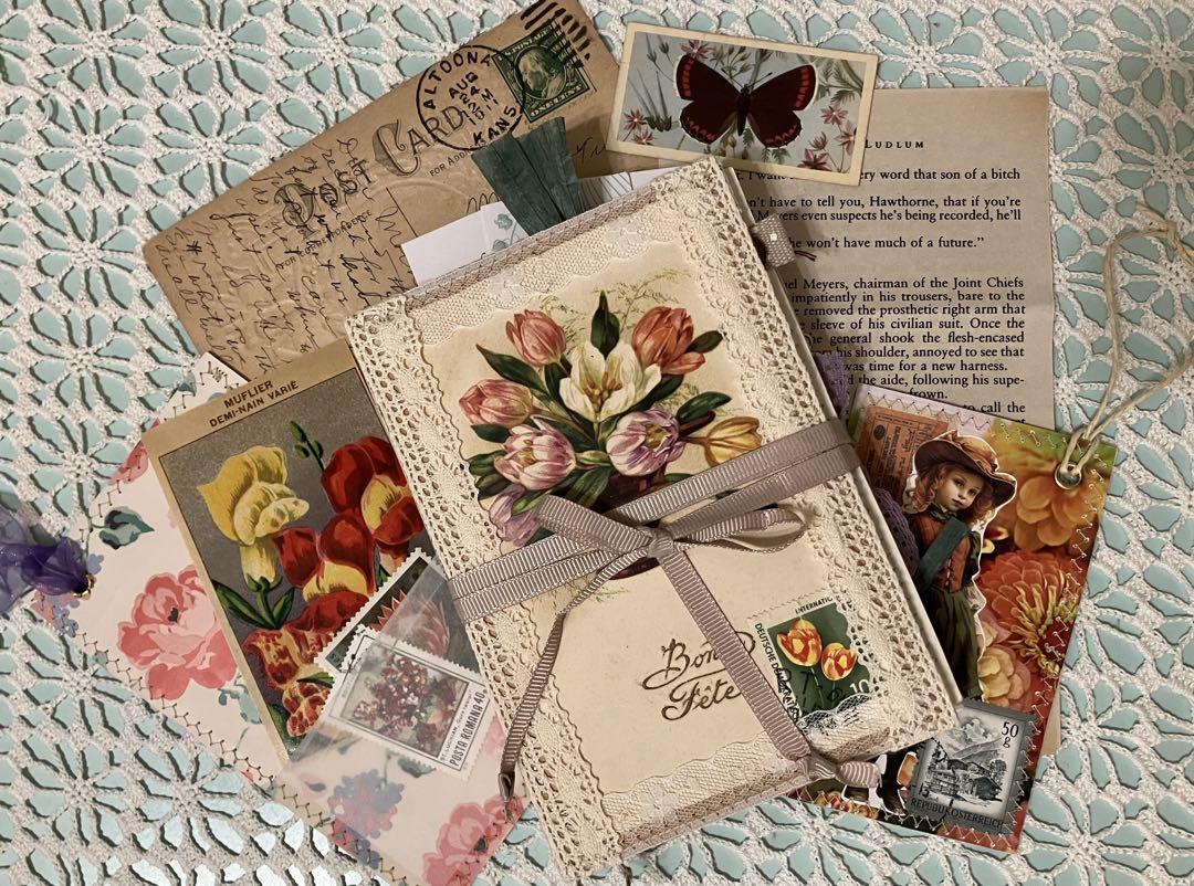 

[Б/У] Джанк-журнал Обменник Ботанические Тюльпаны Открытки