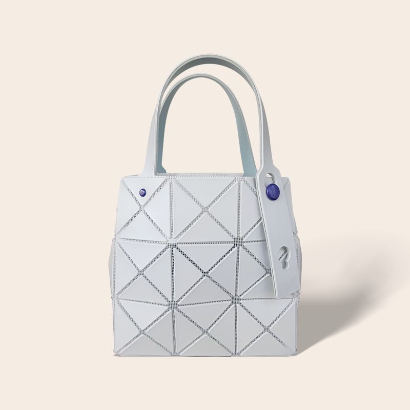 

Japan New Diamond Bag 2025 New Baobao March Limited Diamond Bag Simple Carat Diamond Small Square Box White-Small