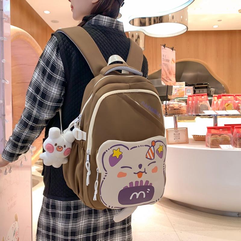 Сумка для студентів середньої школи Kitty. Рюкзак великої ємності. Легкий повсякденний рюкзак для дівчинки