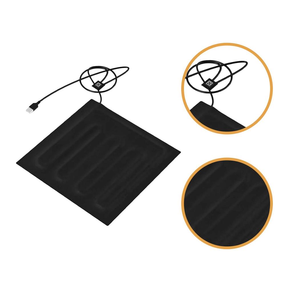 Mata Grzewcza dla Gadów Ogrzewacz Pod Zbiornik z Kontrolą Temperatury Wielofunkcyjna Mata Grzewcza USB do Zbiornika do Hodowli Żab Gekonów Inkubator