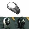 Real Carbon Fiber Gear Shift Knob Cover Fit for BMW M3 M5 M6 E90 E60