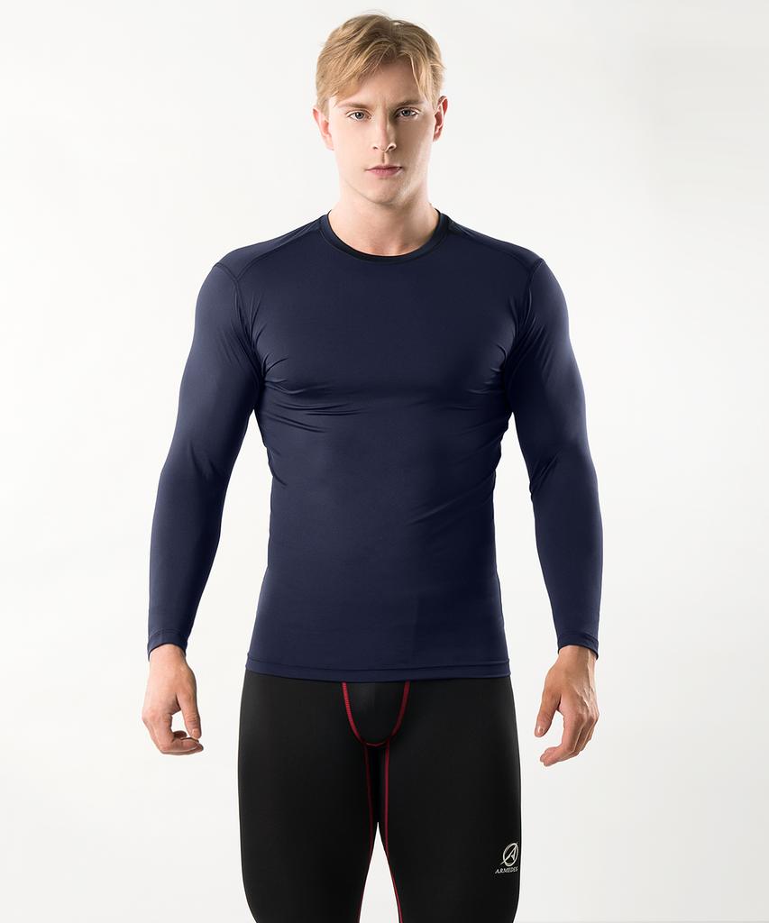 ARMEDES [2Pack] Plain Tech Fit Underlayer Long Sleeve Ar-52 (10 Colors) (C Type)