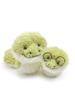 Flauschiges grünes Schlangen-Stofftier für Mädchen - Niedliche Kinderpuppe