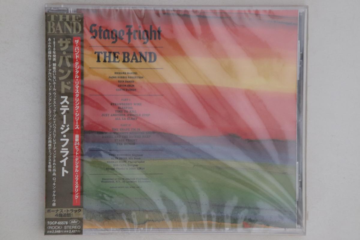 

CD BAND - Stage Fright TOCP65578PROMO CAPITOL 2000 Япония Оби Рок Б/У