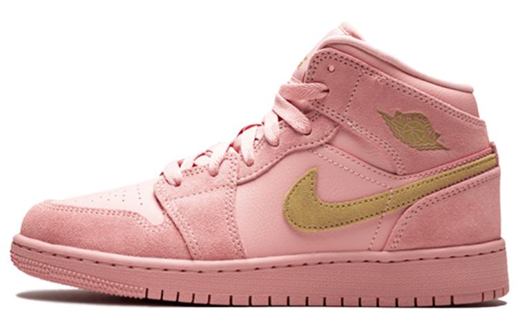 Jordan 1 Mid Коралловое золото (GS) 37.5
