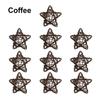 10PCS New Year Festival Ornaments Wedding Party Home Decor Pentagram Shape ArtifIcial Rattan Star Sepak Takraw Christmas Gift