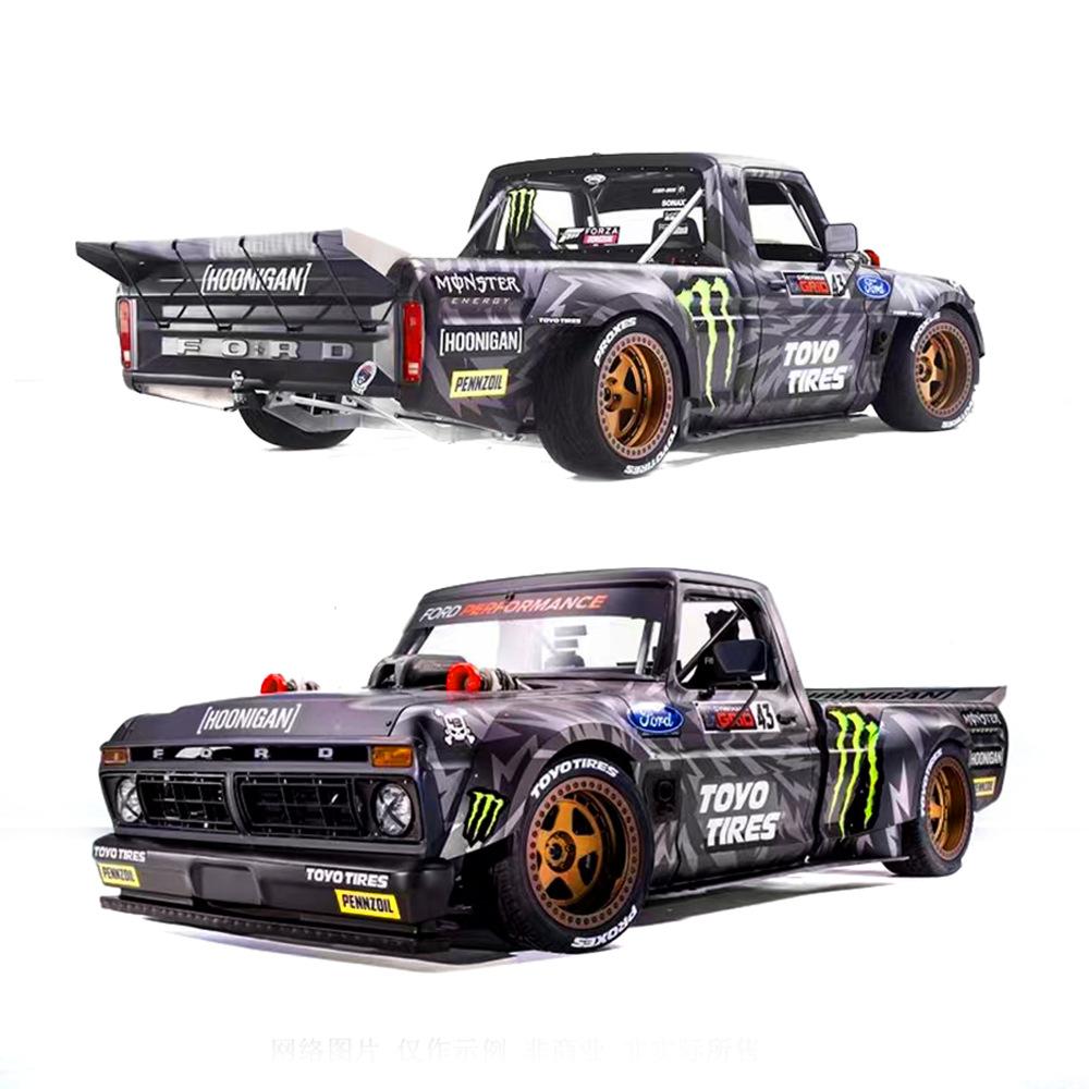 AJG1 Rc Car Accessories HPI Kyomiya 1:10 WRC TT02 XV0 Rally Universal Drift Ford Pickup Wheel Hub And Tires