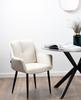 Upholstered Velvet Chair Alex Velvet Light Beige