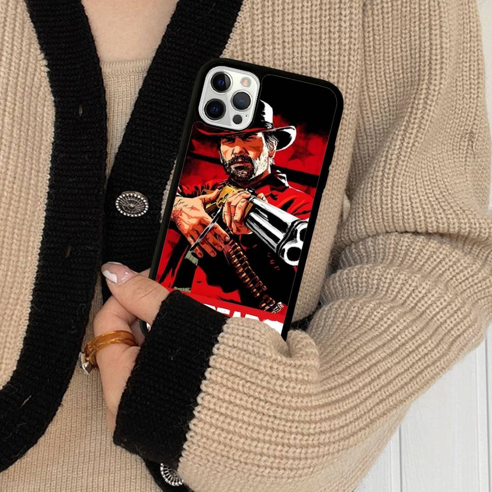 Game Red Dead R-Redemption Phone Case For IPhone 17 Pro 16 Plus 16 Pro Max 15 14 13 12 11 PC+TPU Back Cover