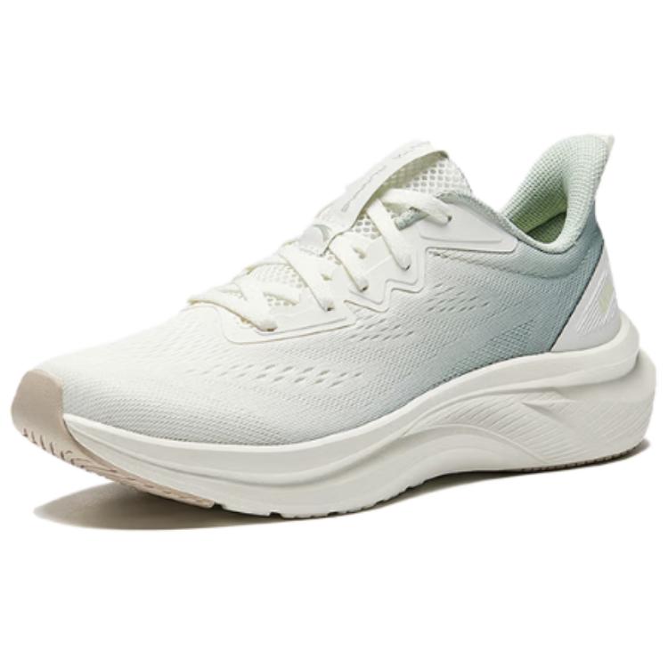 Anta Youchuan Comfortable Fashion Breathable Lightweight Low-Top Running Shoes Women sneaker White Green 922515514-3