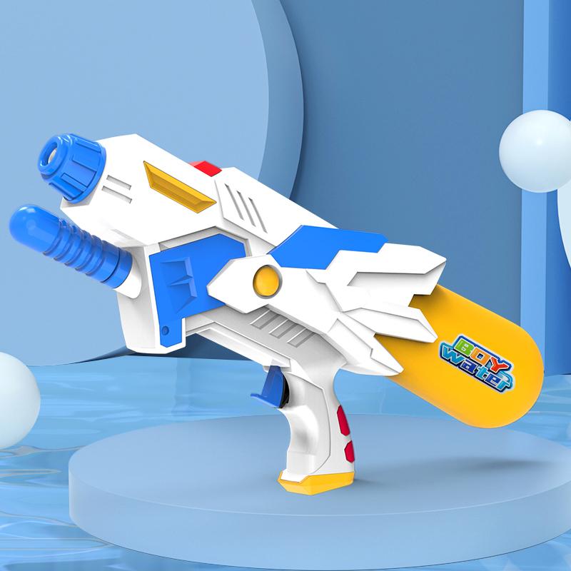 Summer Outdoor Kid Water Toys Plastic Gun Water Manual Pressurize Cartoon Water Gun Toys