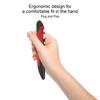 Wireless Optical   Pen Mouse Adjustment 800 1200 1600 DPI Small 2.4GHZ USB Wireless Pen Mouse with Low Voltage Alarm