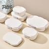Talos Crisper Box, with Divided Compartments, Leakproof Seal Food Storage Container, for Baby Meals Fruits And Picnic Snacks